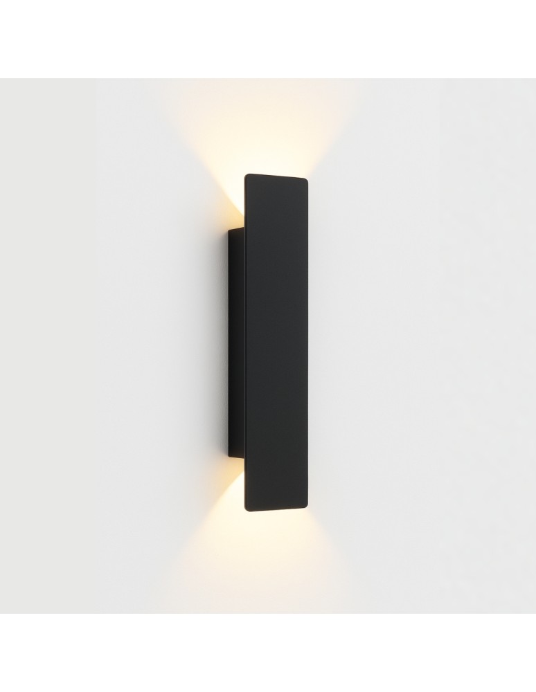 Outdoor wall lamps - Abigali Duallight outdoor wall lamp 30cm black - product kolory-swiatla.pl 3