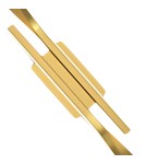 Wall lamps - Abigali Vargo LED wall lamp 12W modern 42cm gold - product 3