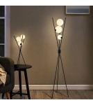 Abigali Lampa podłogowa Goliat G9x3 165cm nowoczesna czarny