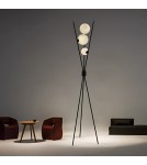 Abigali Lampa podłogowa Goliat G9x3 165cm nowoczesna czarny