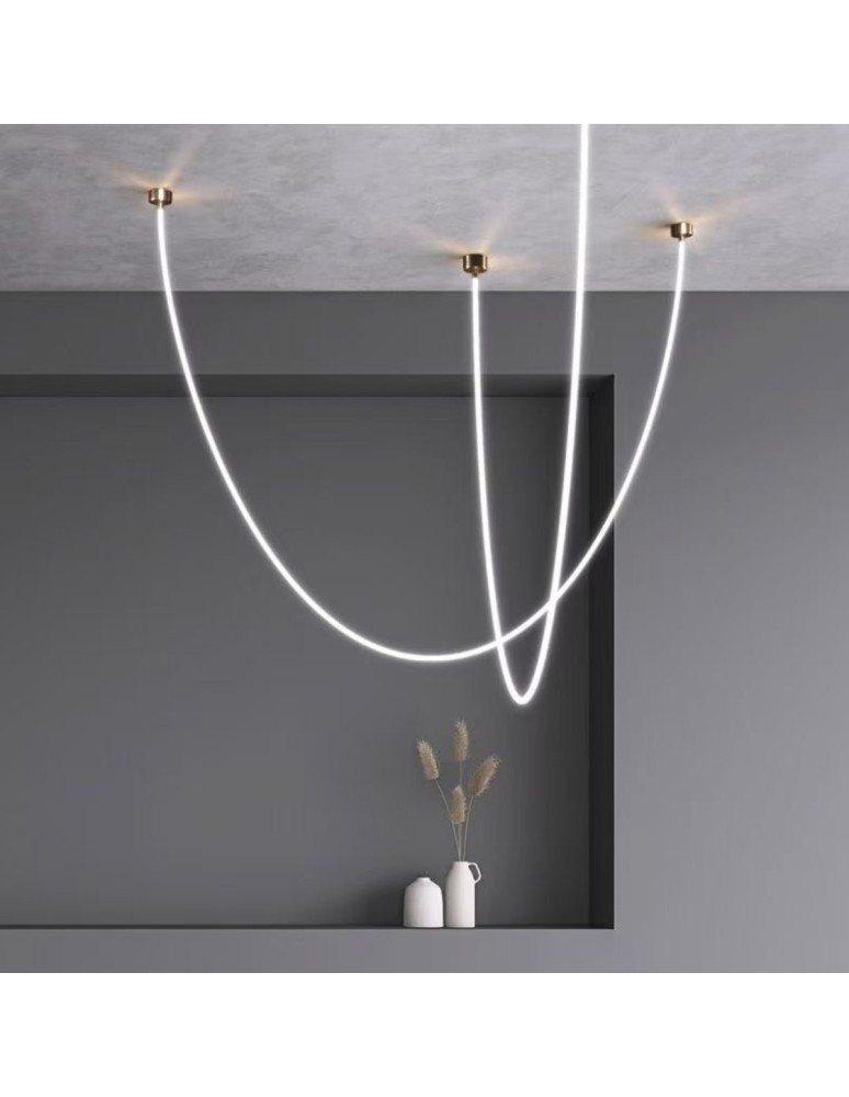 Abigali Lampa wisząca Skyline 20W 3000K nowoczesna 1m