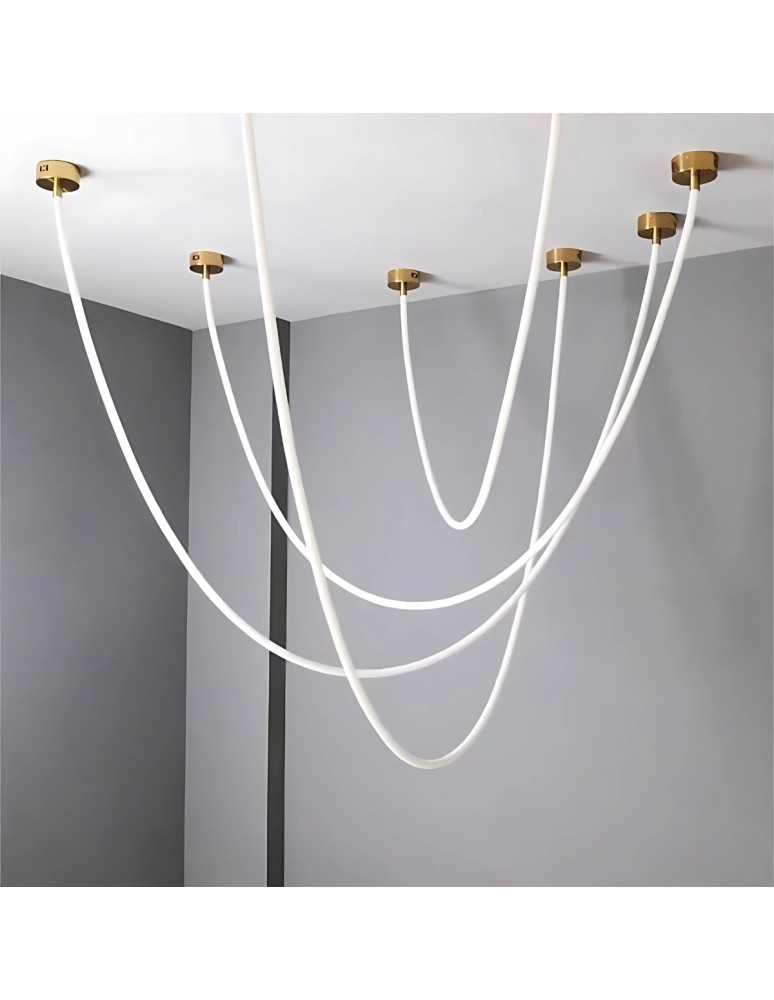 Abigali Lampa wisząca Skyline 40W 3000K nowoczesna 2m