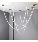 Abigali Lampa wisząca Skyline 60W 3000K nowoczesna 3m