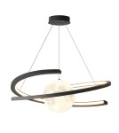 Product categories - Abigali Moon spiral pendant lamp black - product 1