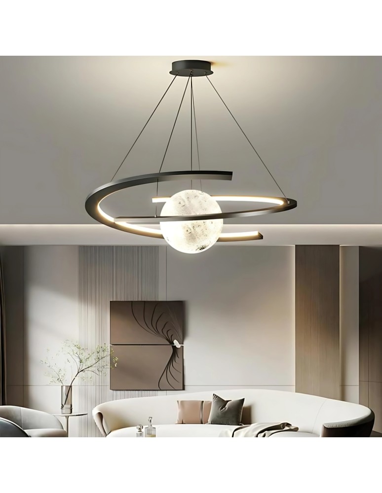 Product categories - Abigali Moon spiral pendant lamp black - product kolory-swiatla.pl 2