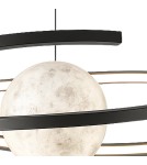 Product categories - Abigali Moon spiral pendant lamp black - product 4