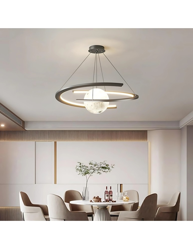 Product categories - Abigali Moon spiral pendant lamp black - product kolory-swiatla.pl 5