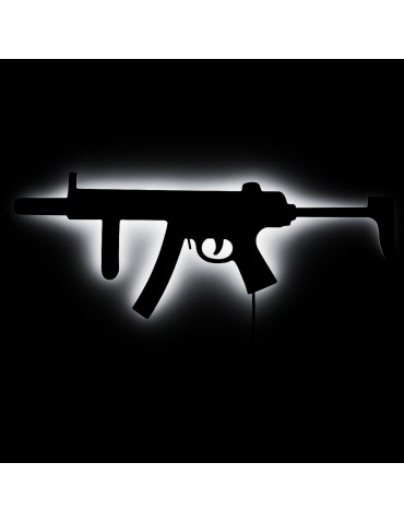 Abigali LED gaming lamp USB COD MP5 RGB rifle with remote control black - product 2