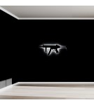 Product categories - Abigali LED gaming lamp USB COD MP5 RGB rifle with remote control black - product 8