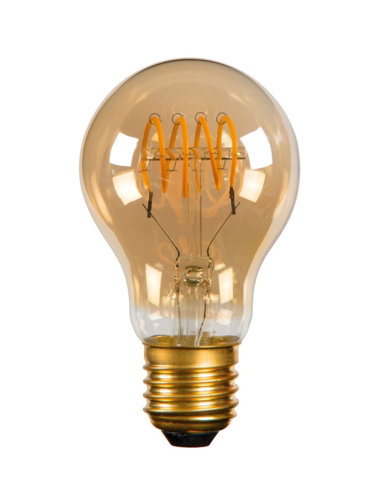 Edison LED E27 230V bulbs - Lucide LED BULB 1xE27 amber 49042/05/62 - product kolory-swiatla.pl 3