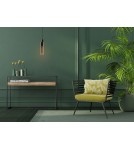 Pendant tube lamps - Lucide ORLANDO Pendant 1xE27 grey 74404/01/65 - product 5