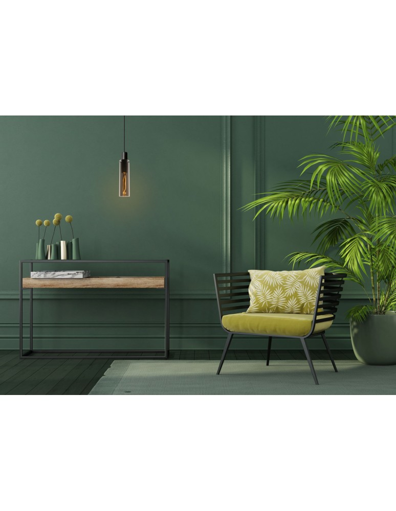 Pendant tube lamps - Lucide ORLANDO Pendant 1xE27 grey 74404/01/65 - product kolory-swiatla.pl 5