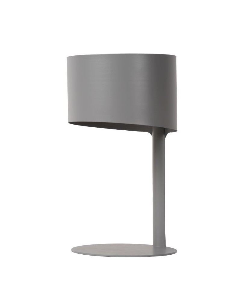 Table lamps with lampshade - Lucide KNULLE Desk 1xE14 anthracite 45504/01/36 - product kolory-swiatla.pl 3