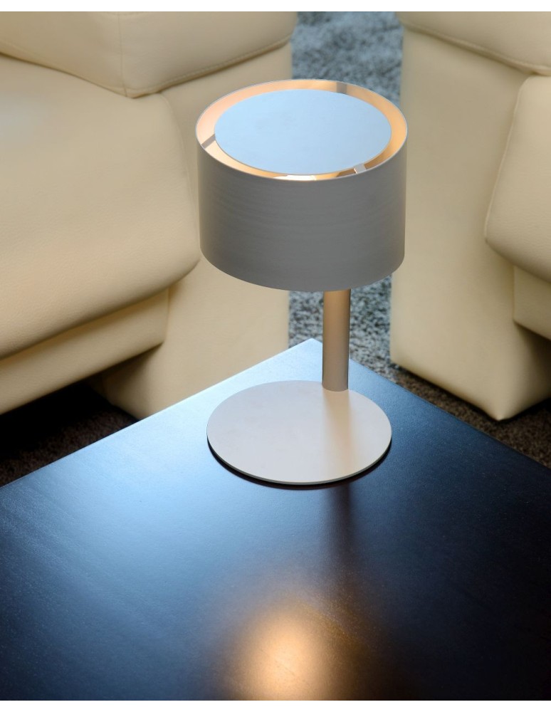 Table lamps with lampshade - Lucide KNULLE Desk 1xE14 anthracite 45504/01/36 - product kolory-swiatla.pl 5