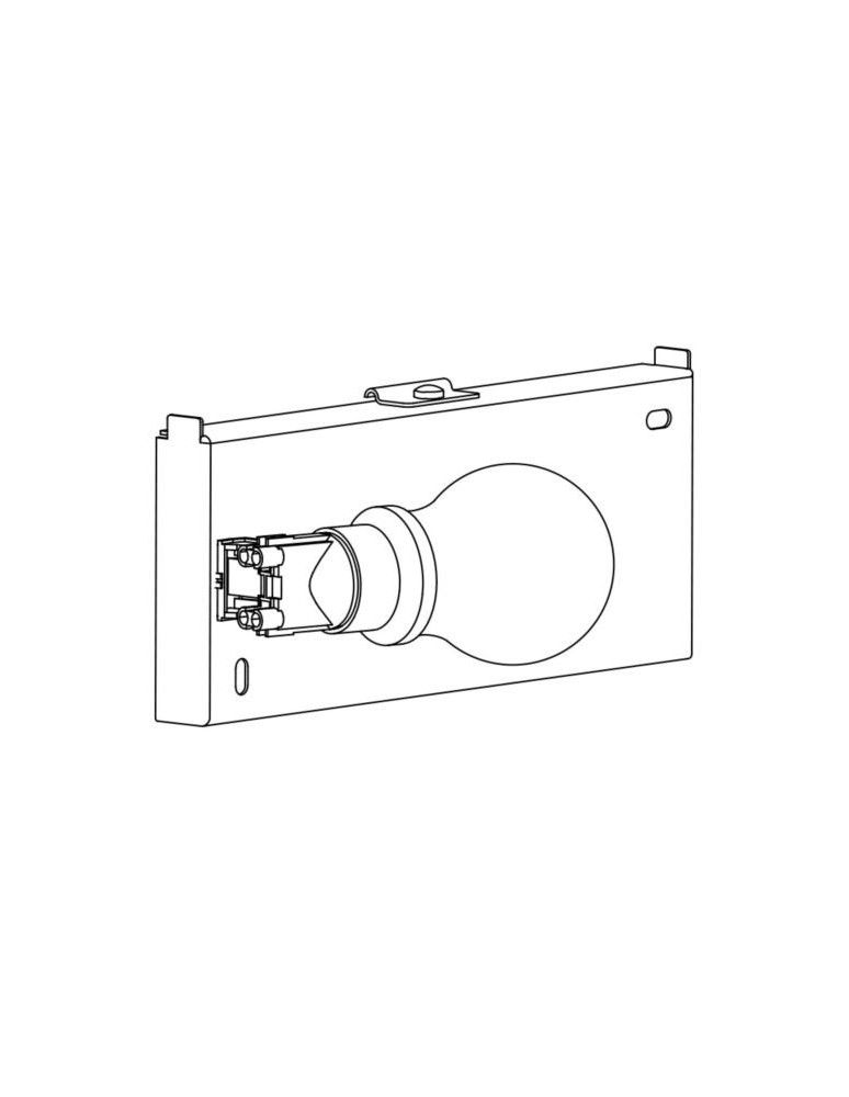 Other accessories - Astro Backplate 2 Wall Mount 1x60W Max E27 White 1367002 - product kolory-swiatla.pl 1