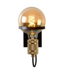 Wall lamps - Lucide OTTELIEN Wall mounted 1xE27 satin black brass 30271/01/30 - product 6