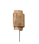 Wall lamps - Abruzzo LED Rattan wall lamp Boho Arianna E27 30cm ABR-KL-BH-E27 - product 1