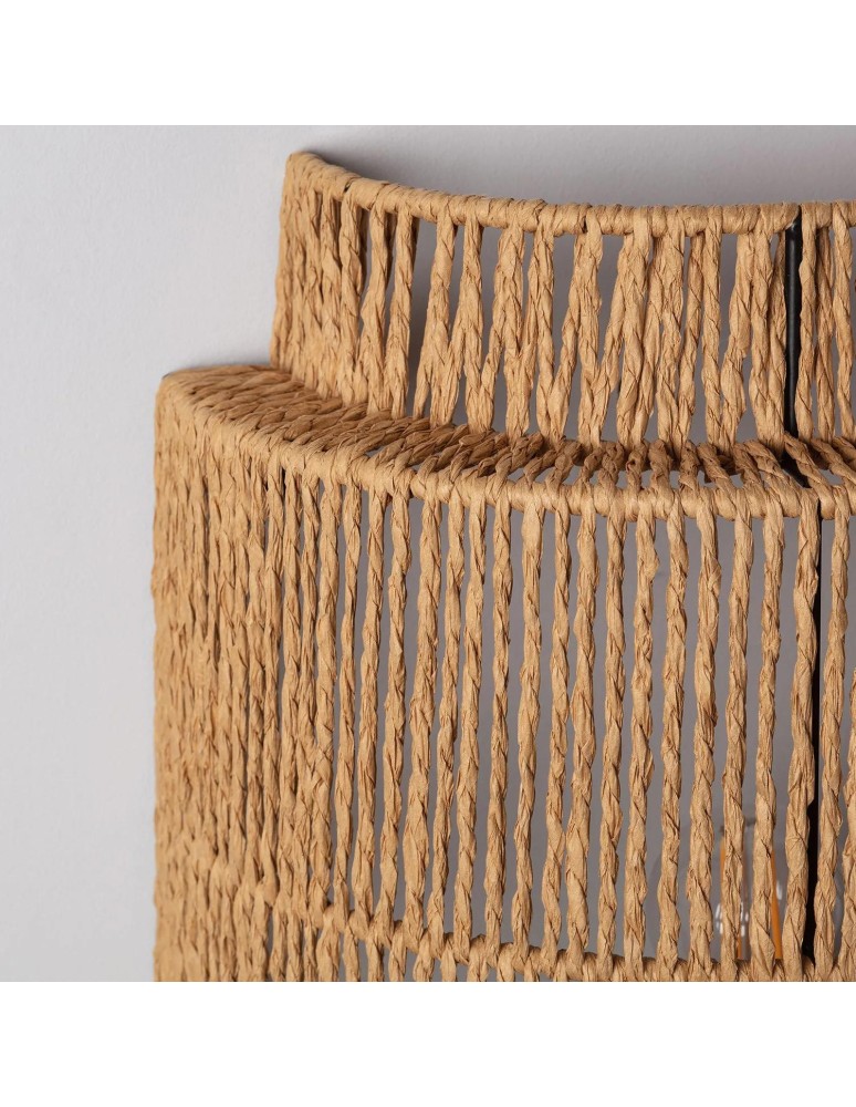 Wall lamps - Abruzzo LED Rattan wall lamp Boho Arianna E27 30cm ABR-KL-BH-E27 - product kolory-swiatla.pl 5