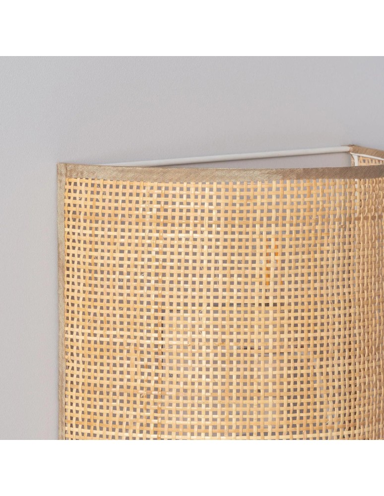 Abruzzo Kinkiet LED z Rattanu Bogho Bianca 25cm ABR-KL-BH-E14 Abruzzo Kinkiet LED z Rattanu Bogho Bianca 25cm ABR-KL-BH-E14