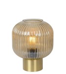 Lampy stołowe w stylu skandynawskim - Lucide MALOTO Biurkowa 1xE27 brązowy 45586/20/62 - produkt 1