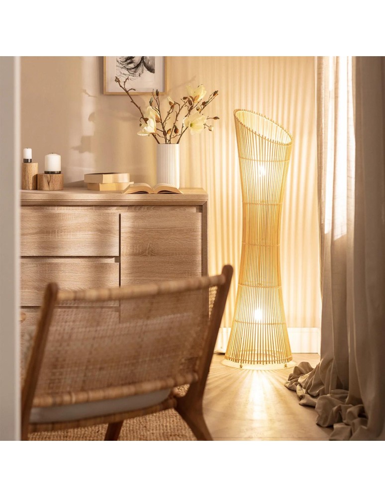 Floor lamps - Abruzzo Floor Lamp 120cm Boho Camilla 2x E27 ABR-LP1-BH-E27 - product kolory-swiatla.pl 3