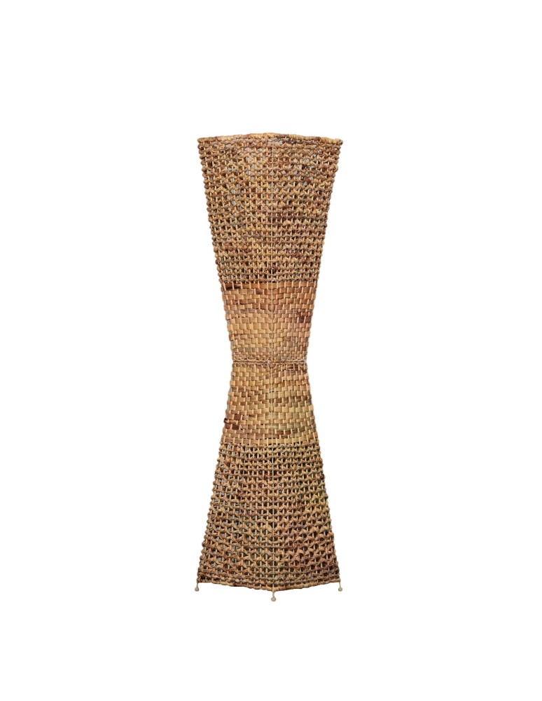 Floor lamps - Abruzzo Floor Lamp 130cm Natural Fiber Boho Carlotta 2x E27 ABR-LP2-BH-E27 - product kolory-swiatla.pl 1