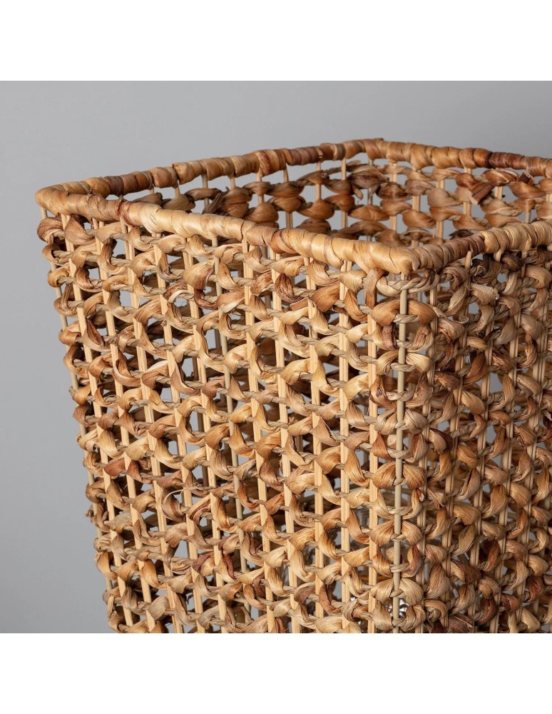 Abruzzo Lampa Podłogowa 130cm z Włókien Naturalnych Boho Carlotta 2x E27 ABR-LP2-BH-E27