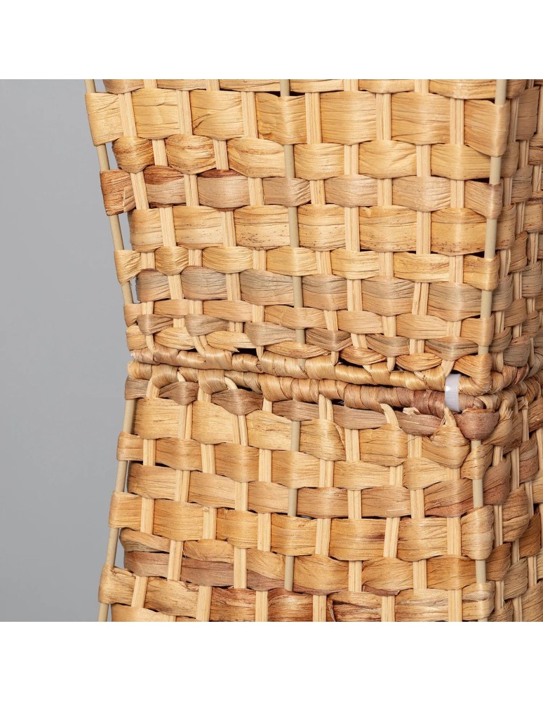 Abruzzo Lampa Podłogowa 130cm z Włókien Naturalnych Boho Carlotta 2x E27 ABR-LP2-BH-E27