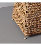 Abruzzo Lampa Podłogowa 130cm z Włókien Naturalnych Boho Carlotta 2x E27 ABR-LP2-BH-E27