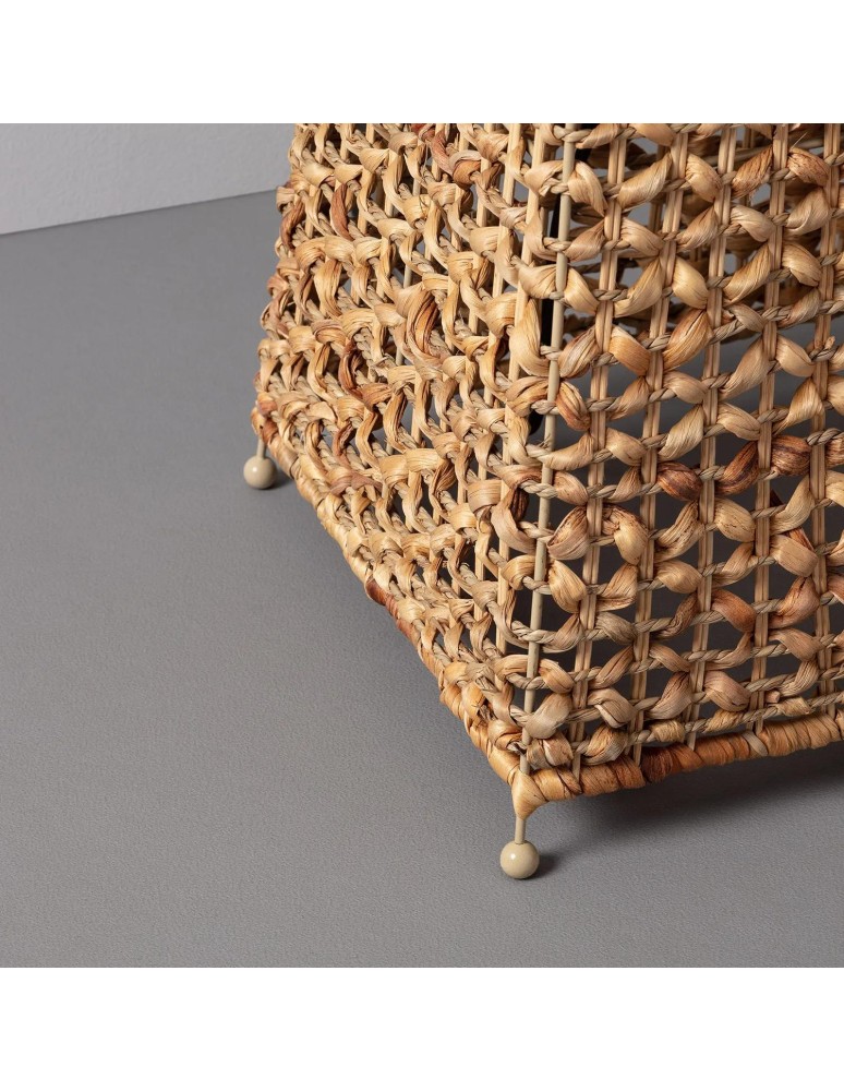 Abruzzo Lampa Podłogowa 130cm z Włókien Naturalnych Boho Carlotta 2x E27 ABR-LP2-BH-E27