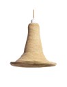 Abruzzo Lampa Wisząca Boho z Włókna Naturalnego Chiara E27 56cm ABR-LW2-BH-E27