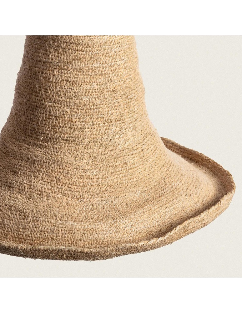 Abruzzo Lampa Wisząca Boho z Włókna Naturalnego Chiara E27 56cm ABR-LW2-BH-E27