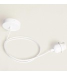 Abruzzo Lampa Wisząca Boho z Włókna Naturalnego Chiara E27 56cm ABR-LW2-BH-E27