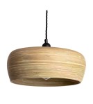 Abruzzo Lampa Wisząca Bambusowa Boho Elena E27 35cm ABR-LW4-BH-E27