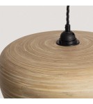 Boho pendant lamps - Abruzzo Bamboo Pendant Lamp Boho Elena E27 35cm ABR-LW4-BH-E27 - product 3