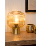 Lampy stołowe w stylu skandynawskim - Lucide MALOTO Biurkowa 1xE27 brązowy 45586/20/62 - produkt 5