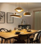 Abruzzo Lampa Wisząca Bambusowa Boho Elena E27 35cm ABR-LW4-BH-E27