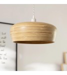 Abruzzo Lampa Wisząca Bambusowa Boho Elena E27 35cm ABR-LW4-BH-E27