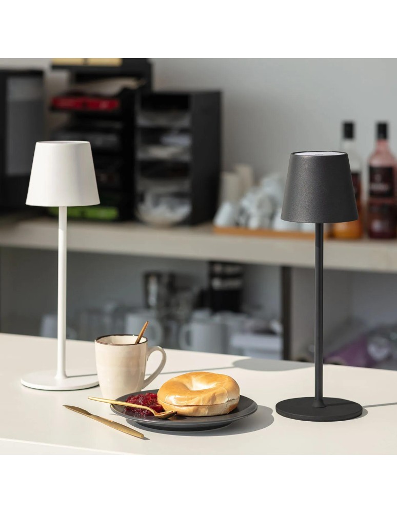 Abruzzo Lampa Stołowa LED 3W USB CCT Ładowalna Gino ABR-LB-Z-RUSB