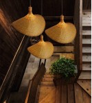 Boho pendant lamps - Abruzzo Natural Fiber Boho Hat Pendant Lamp Eleonora 50cm E27 ABR-LW5-BH50-E27 - product 4