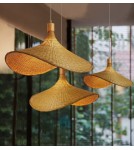 Abruzzo Lampa Wisząca Boho Kapelusz z Włókna Naturalnego Eleonora 50cm E27 ABR-LW5-BH50-E27 Abruzzo Lampa Wisząca Boho Kapelusz z Włókna Naturalnego Eleonora 50cm E27 ABR-LW5-BH50-E27