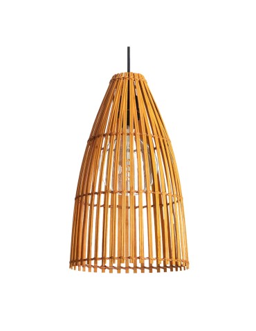 Abruzzo Lampa Wisząca Boho Bambusowa Emilia E27 30cm ABR-LW7-BH-E27