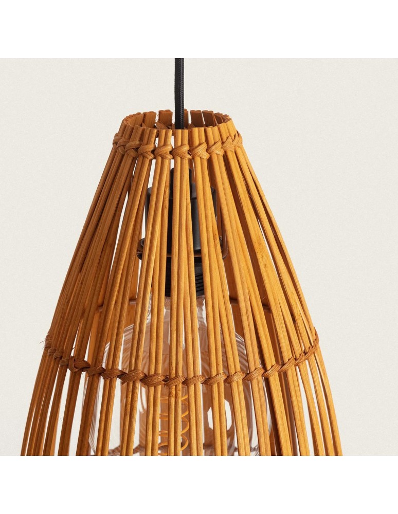 Boho pendant lamps - Abruzzo Bamboo Emilia E27 30cm Boho Pendant Lamp ABR-LW7-BH-E27 - product kolory-swiatla.pl 6