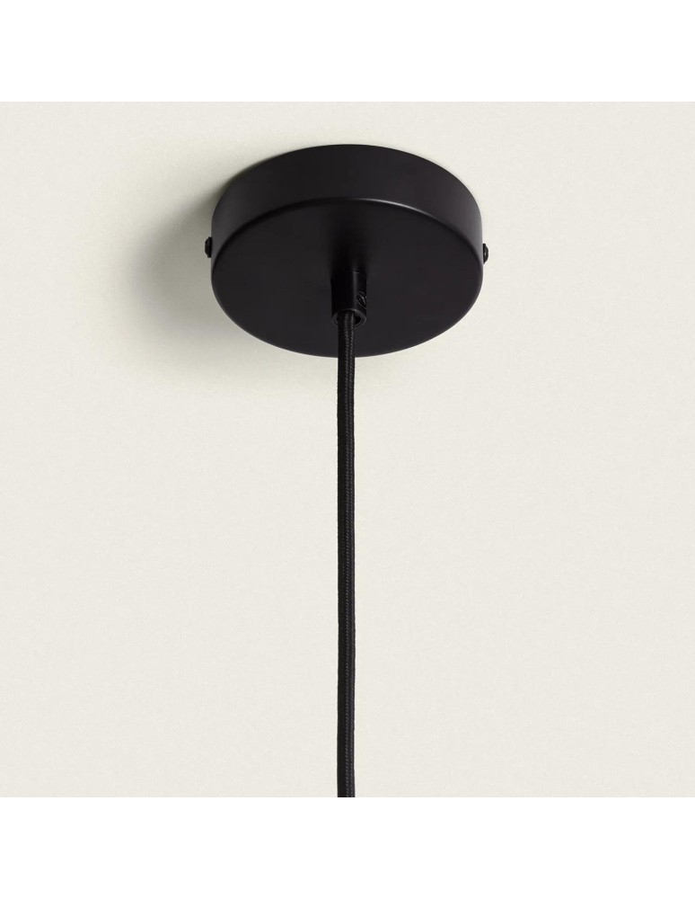 Abruzzo Lampa Wisząca Boho Bambusowa Emilia E27 30cm ABR-LW7-BH-E27