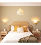 Boho pendant lamps - Abruzzo Flavia 30cm E27 Rattan Boho Pendant Lamp ABR-LW8-BH-E27 - product 5