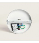 Abruzzo Lampa Wisząca Boho z Rattanu Flavia 30cm E27 ABR-LW8-BH-E27