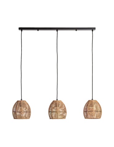 Abruzzo Lampa Wisząca Bohp z Plecionego Papieru Francesca 3xE27 ABR-LW9-BH-E27