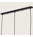 Abruzzo Lampa Wisząca Bohp z Plecionego Papieru Francesca 3xE27 ABR-LW9-BH-E27