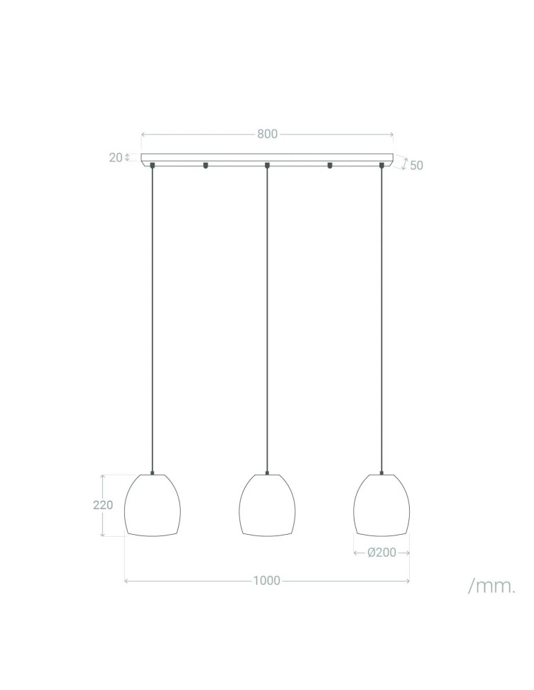 Boho pendant lamps - Abruzzo Francesca 3xE27 Braided Paper Bohp Pendant Lamp ABR-LW9-BH-E27 - product kolory-swiatla.pl 7
