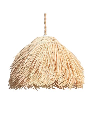 Abruzzo Lampa Wisząca z Rattanu Boho Gabriella 35cm E27 ABR-LW10-BH-E27